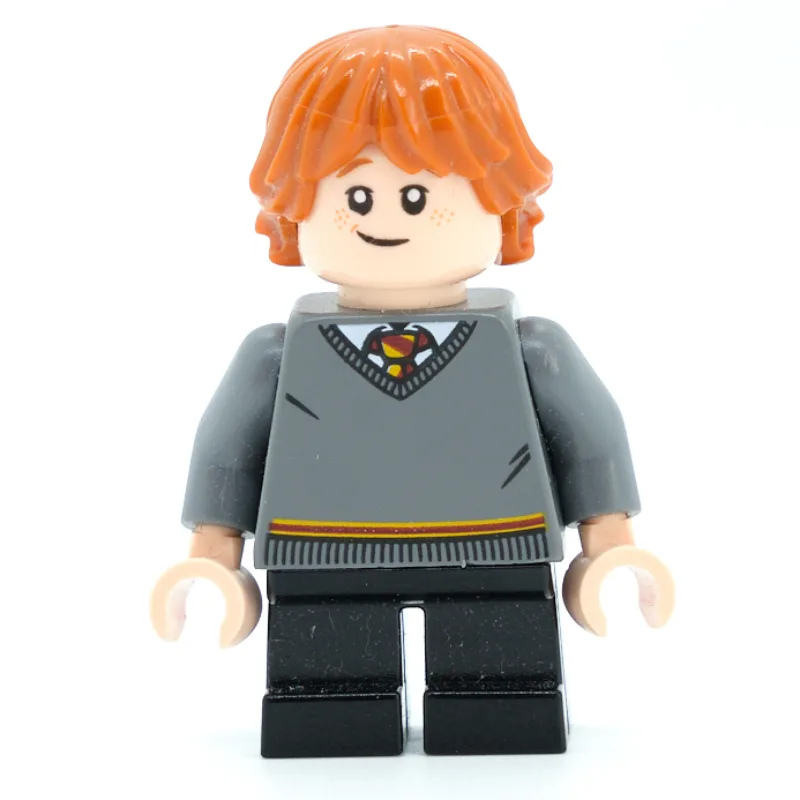 Ron Weasley, Gryffindor Sweater, Short Legs — minifigurine LEGO | Brick Broker