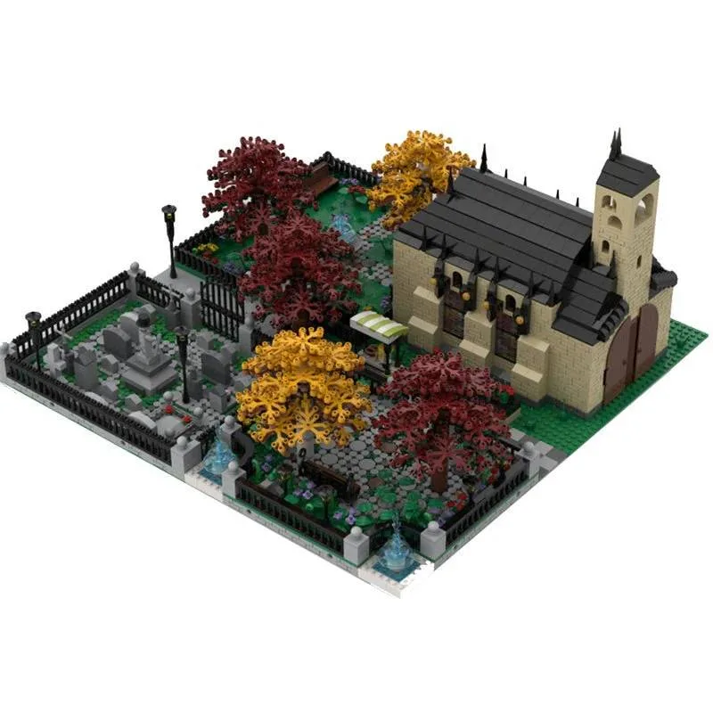 LesDiy Église modulaire avec cimetière (LESDIY-3316632) - prix | Brick Broker