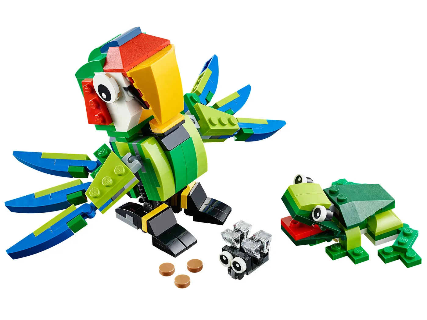 LEGO 31031 Les animaux de la forêt tropicale - prix | Brick Broker