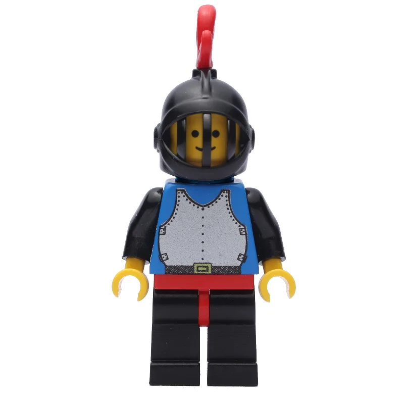 Knight (Breastplate on Blue) - Black Legs, Bl… — minifigurine LEGO | Brick Broker