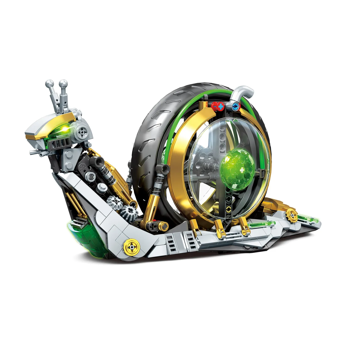 JIESTAR Kit de Modèle d'Affichage Escargot Mécanique JIQI JQ1168 (JS-JQ1168) - prix | Brick Broker