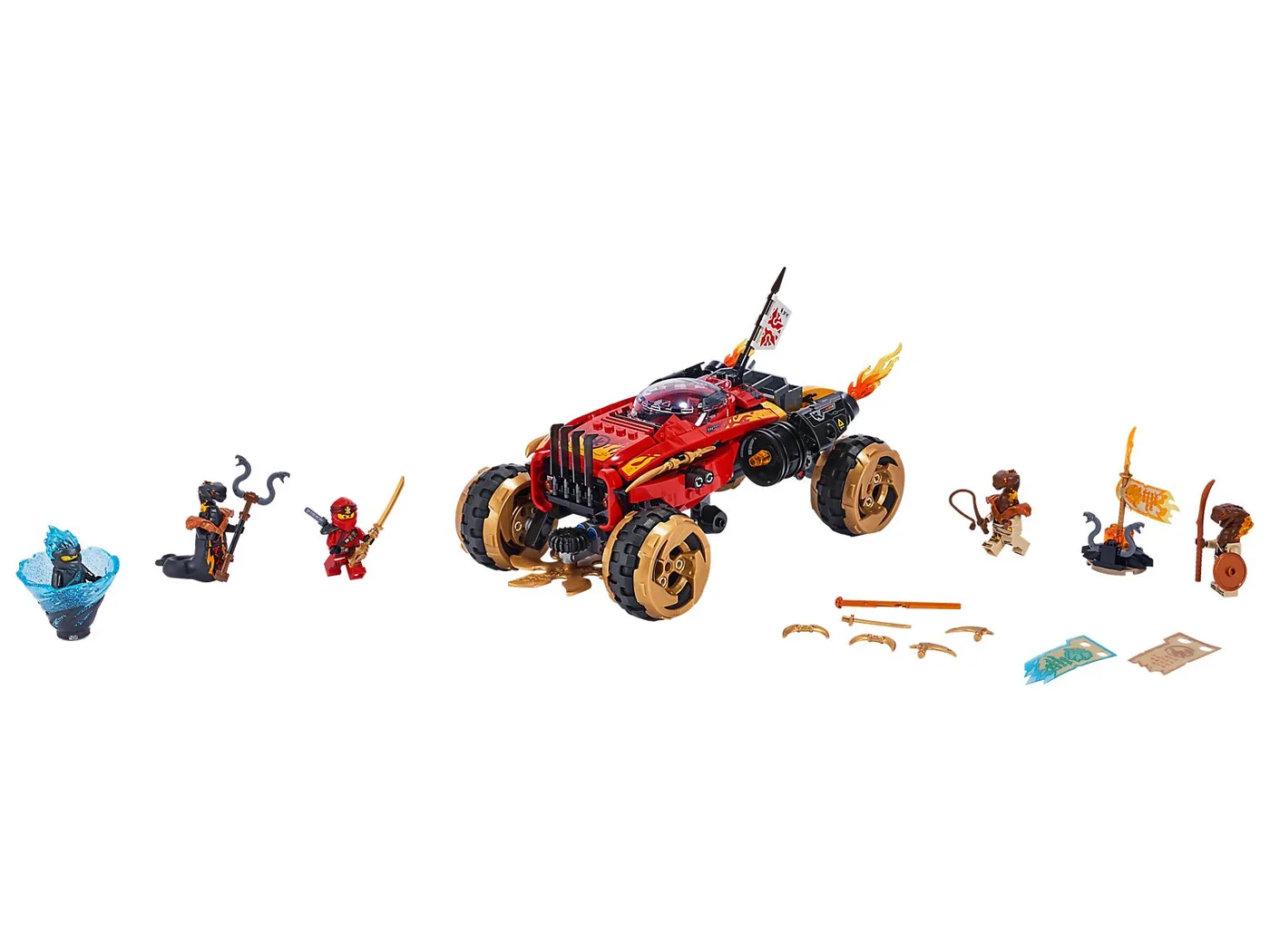 LEGO 70675 Katana 4x4 - prix et où acheter | Brick Broker