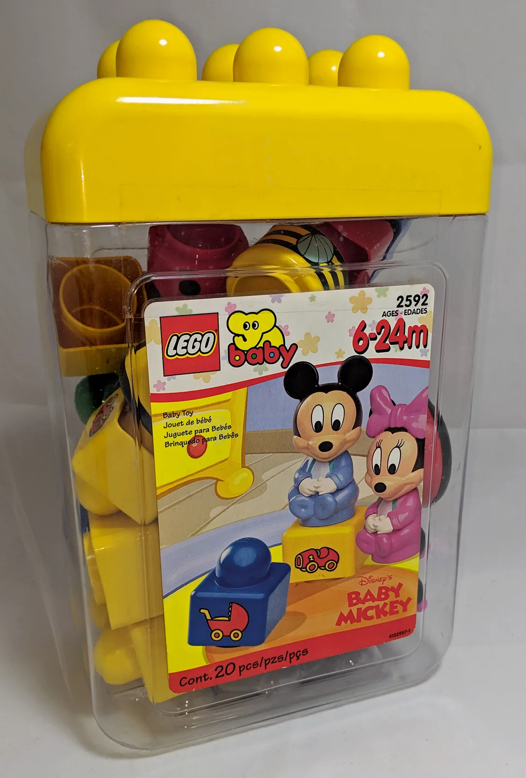 LEGO 2592 Bébé Mickey et Bébé Minnie - prix | Brick Broker