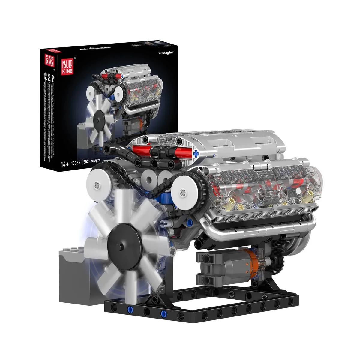 Mould King Moteur V8 (MOU-10088S) - prix | Brick Broker