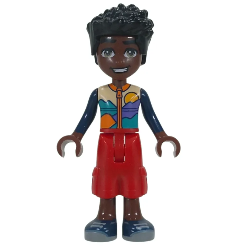 Zac, Bright Light Yellow Jacket, Red Pants — minifigurine LEGO | Brick Broker