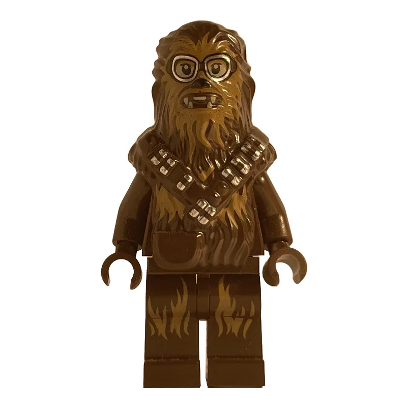 Chewbacca, Crossed Bandoliers and Goggles — minifigurine LEGO | Brick Broker