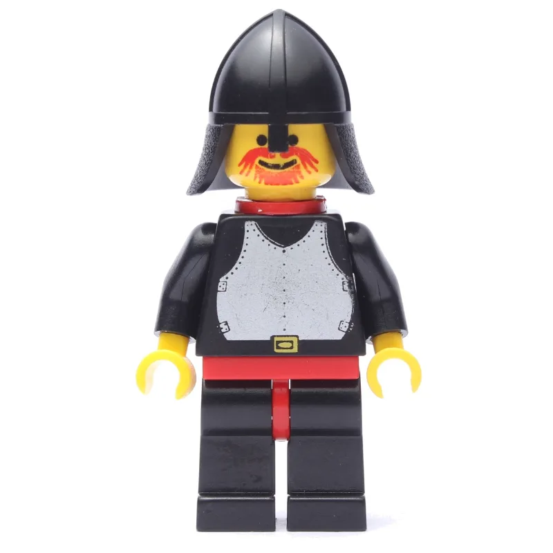 Knight (Breastplate on Black) - Black Legs, N… — minifigurine LEGO | Brick Broker