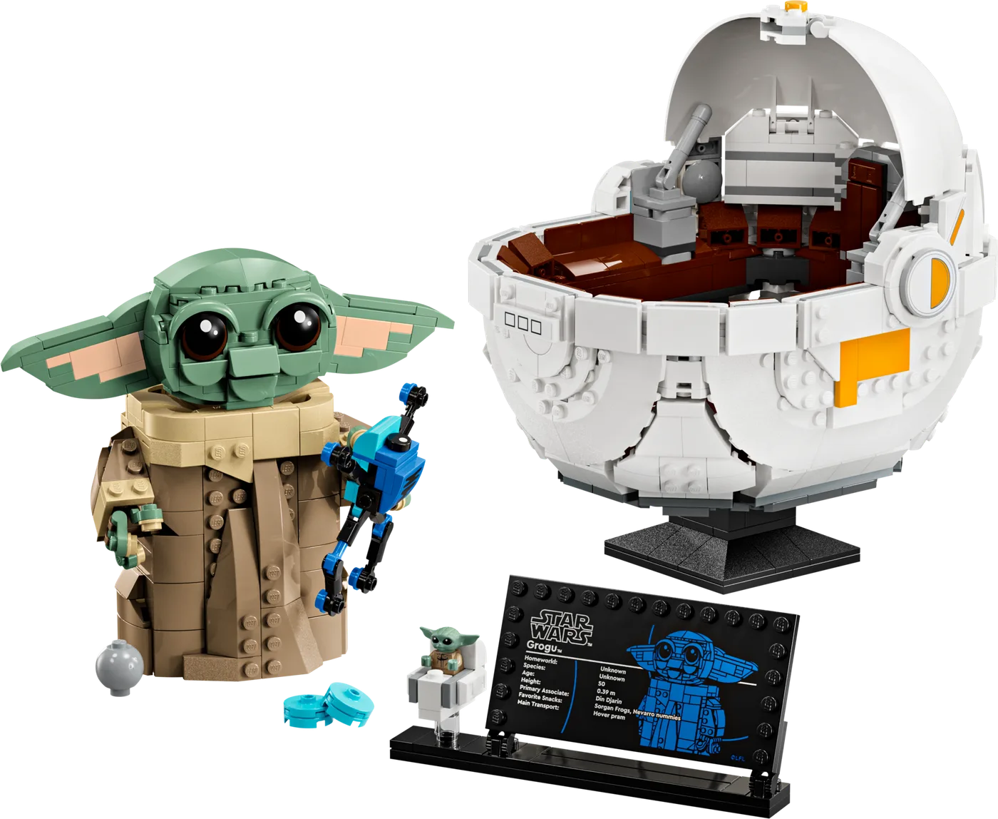 LEGO 75403 Grogu avec Poussette volante - prix | Brick Broker