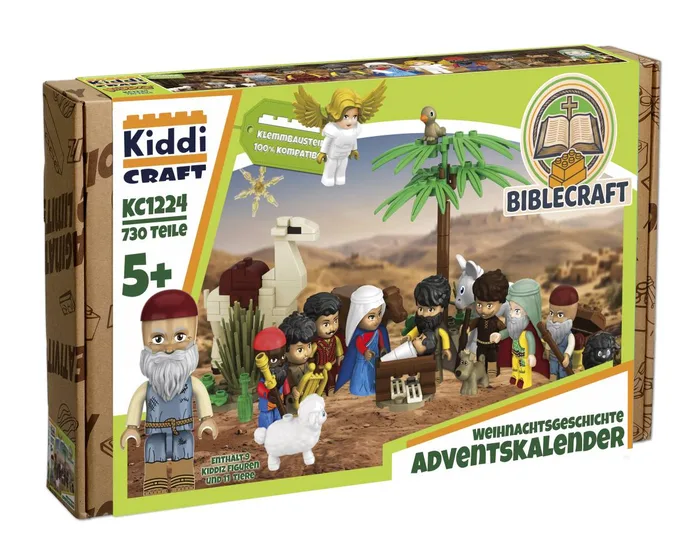 Kiddicraft Calendrier de l'Avent Biblecraft (KID-KC1224) - prix | Brick Broker