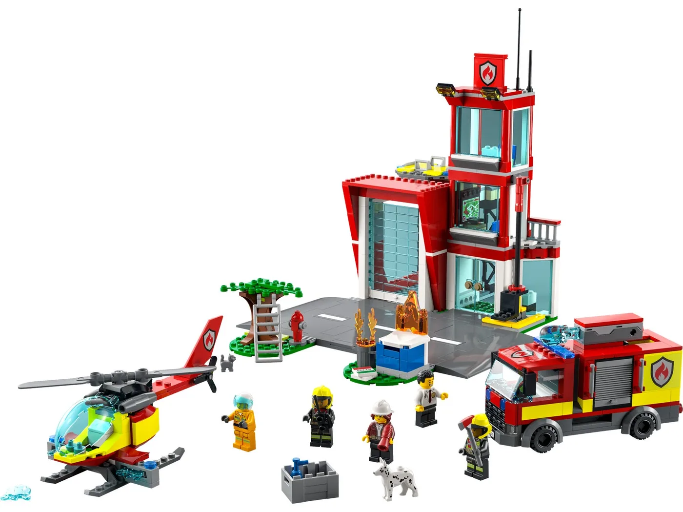 LEGO 60320 Caserne de pompiers - prix et où acheter | Brick Broker