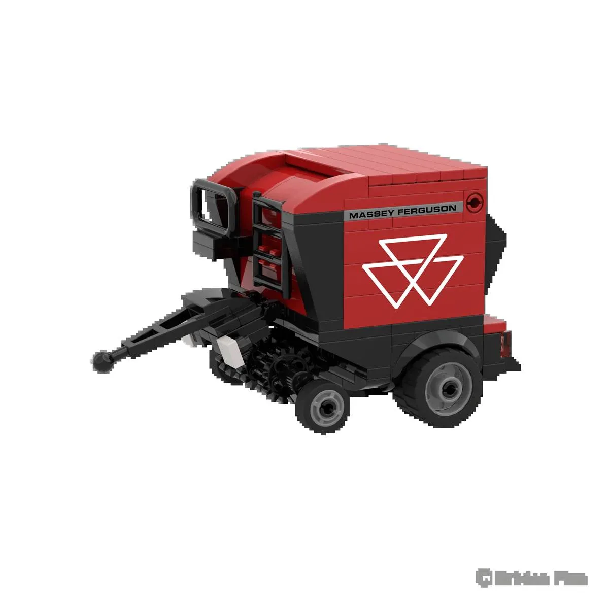 BRIXIES Presse à Balles Rondes Massey Ferguson™ RB F (BRIXIES-222.759) - prix | Brick Broker