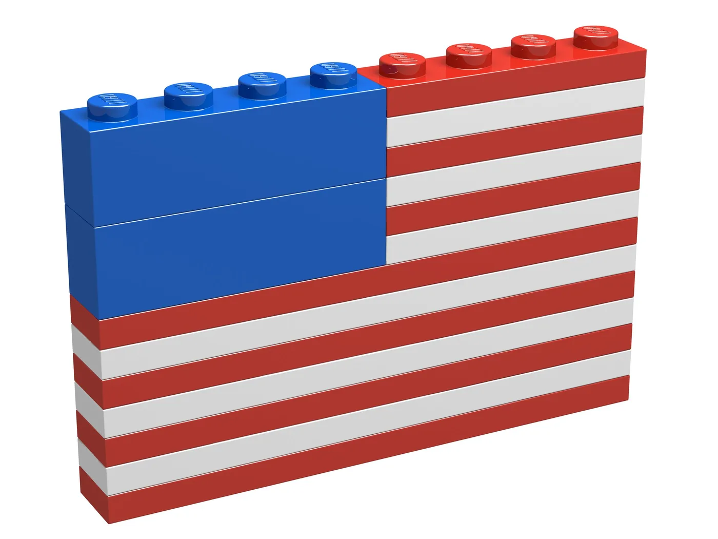 LEGO Drapeau américain (MMMB010-1) - prix | Brick Broker