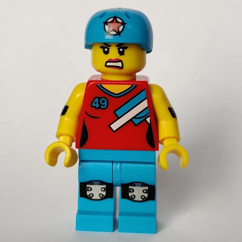 Roller Derby Girl — dans quels sets LEGO ? (fig-001001) | Brick Broker