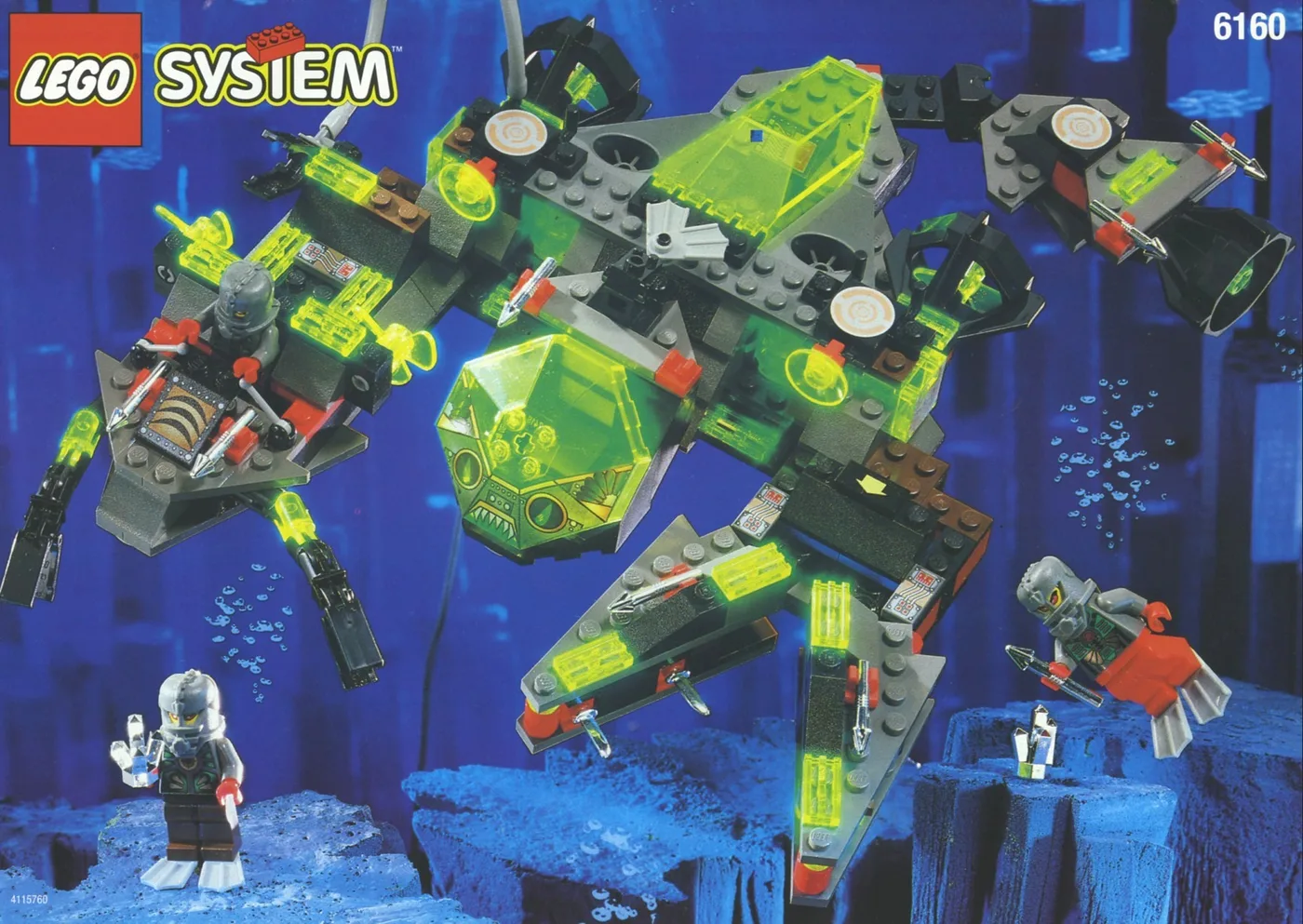 LEGO 6160 Scorpion de Mer - prix et où acheter | Brick Broker