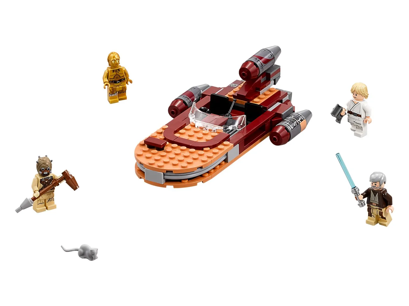LEGO 75173 Le Landspeeder de Luke - prix | Brick Broker
