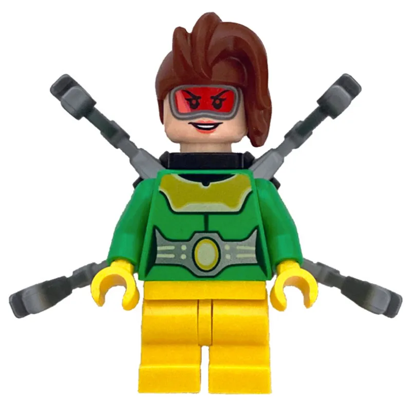 Dr. Octopus / Doc Ock, Female, Flat Silver Ar… — minifigurine LEGO | Brick Broker