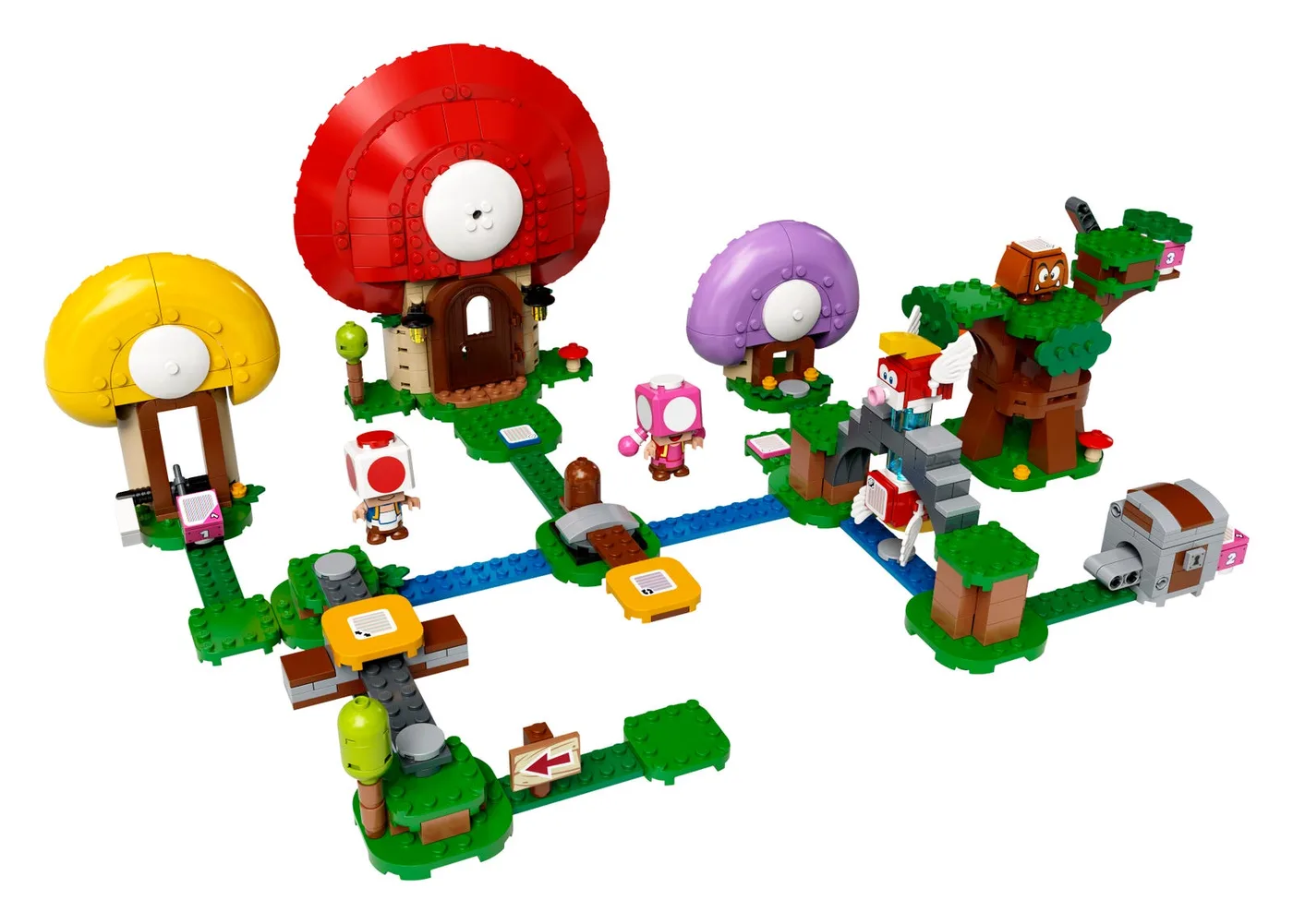 LEGO 71368 L'Ensemble d'Extension La Chasse au Trésor de Kinopio - prix | Brick Broker