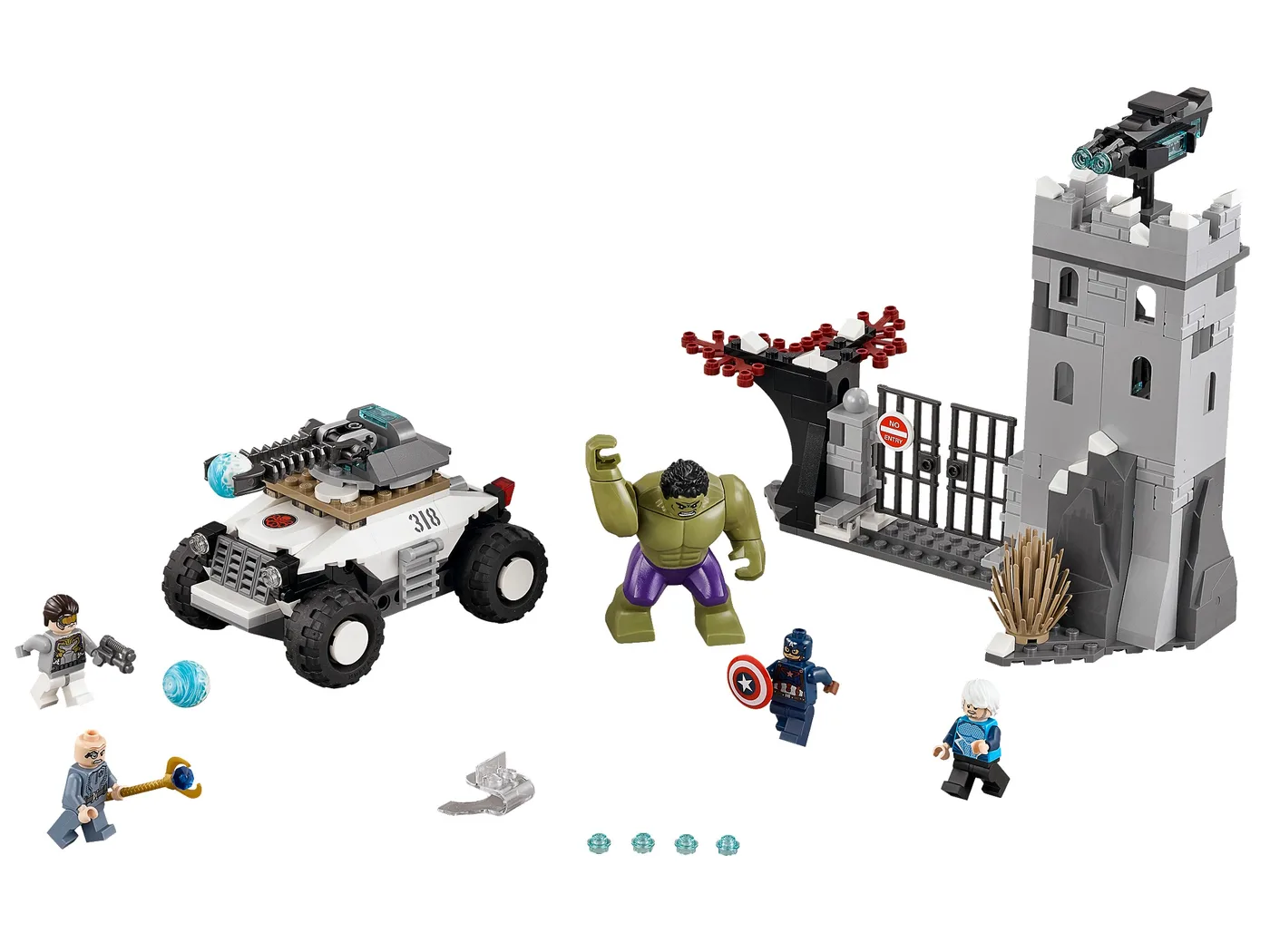 LEGO 76041 La Forteresse Hydra Smash - prix | Brick Broker