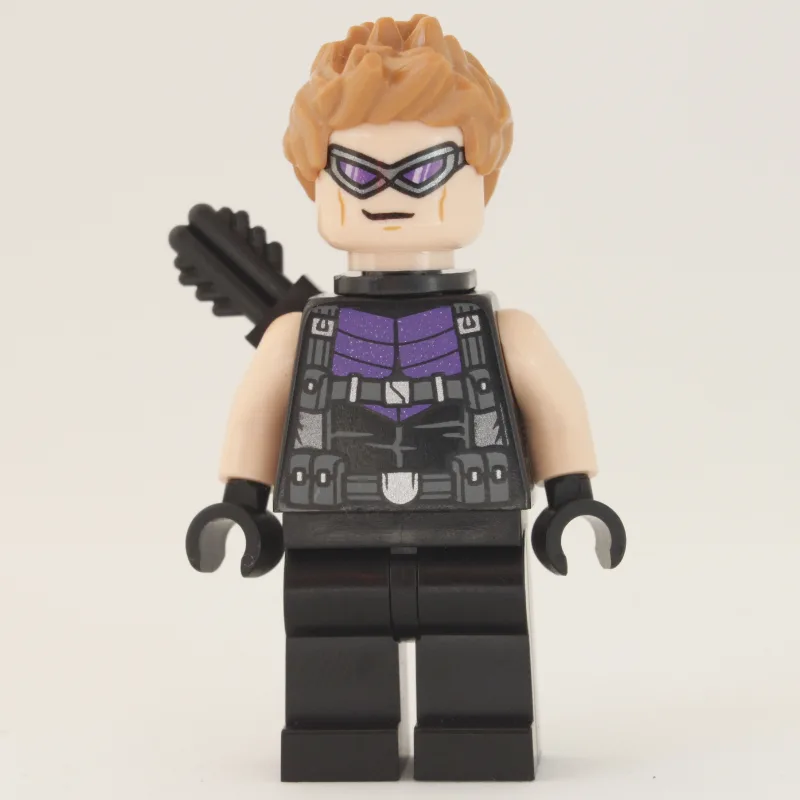 Hawkeye in Black and Dark Purple Outfit with… — minifigurine LEGO | Brick Broker