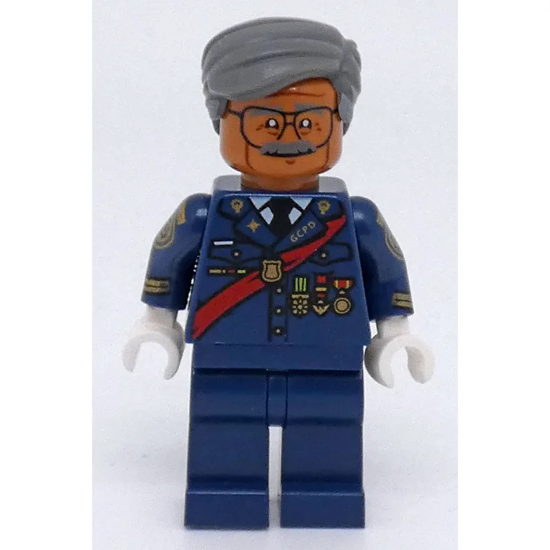 Commissioner James Gordon with Red Sash — minifigurine LEGO | Brick Broker