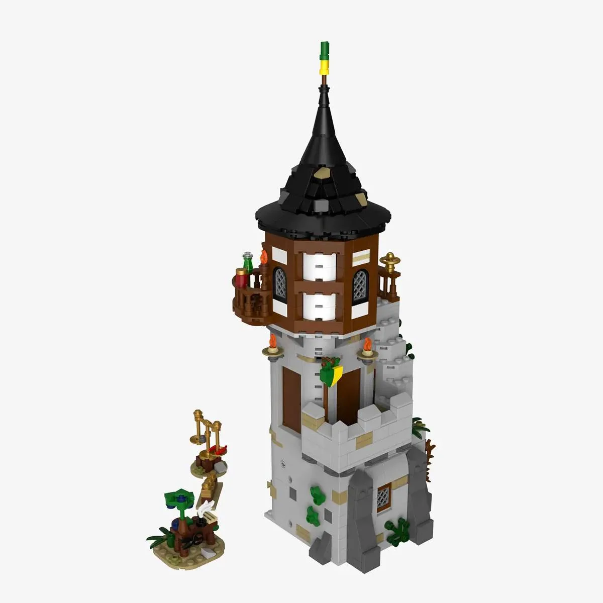 BlueBrixx Château de l'Alchimiste - Tour de Gahlok-Kal (BB-108111) - prix | Brick Broker
