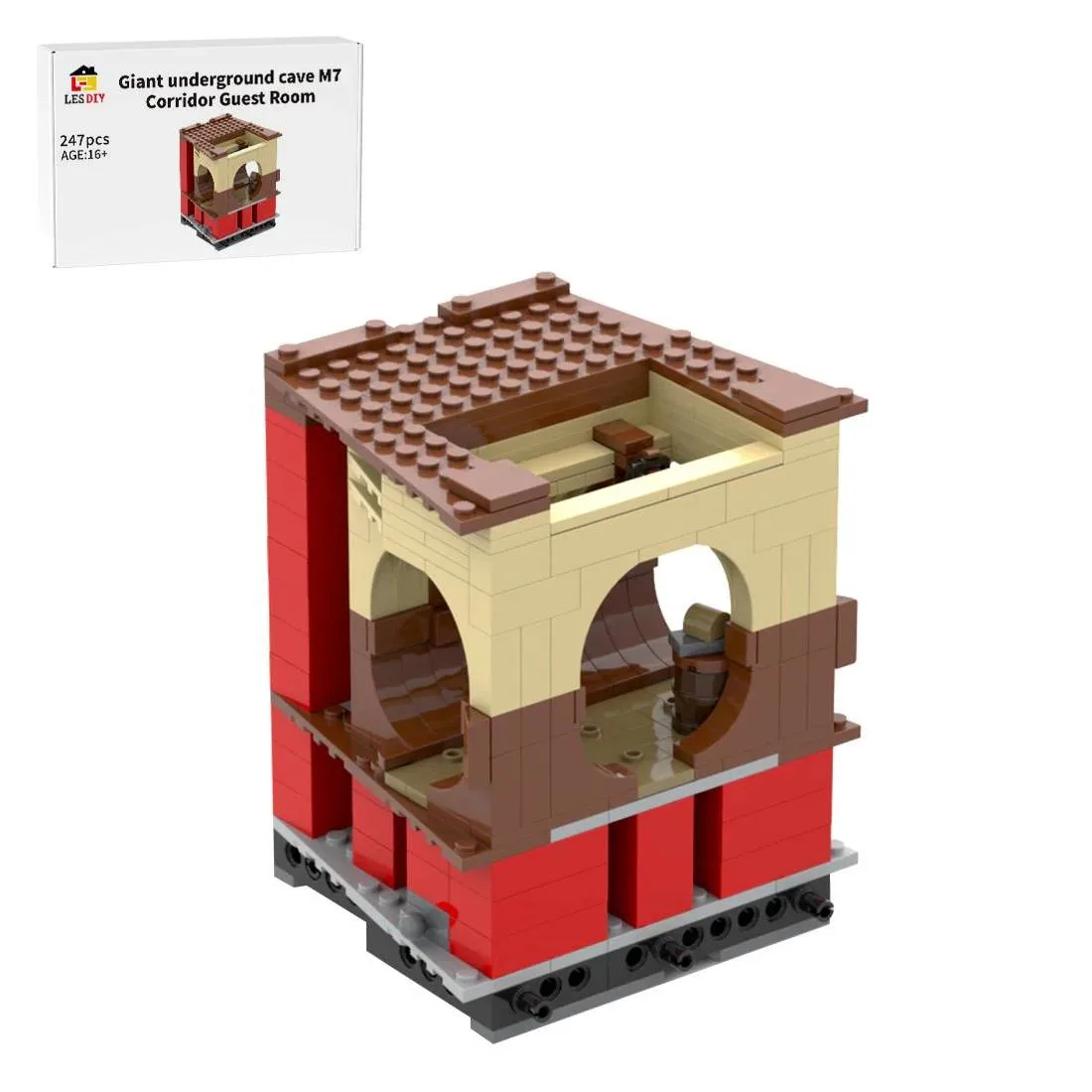 LesDiy Couloir modulaire M7 de l'habitat cavernicole médiéval (LESDIY-3680251) - prix | Brick Broker