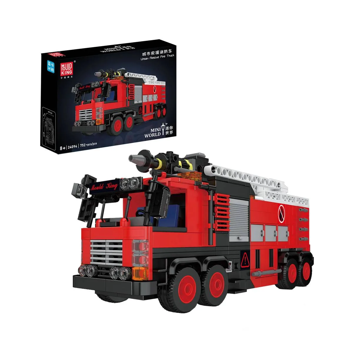 Mould King Camion de pompiers urbain de secours (MOU-24094) - prix | Brick Broker