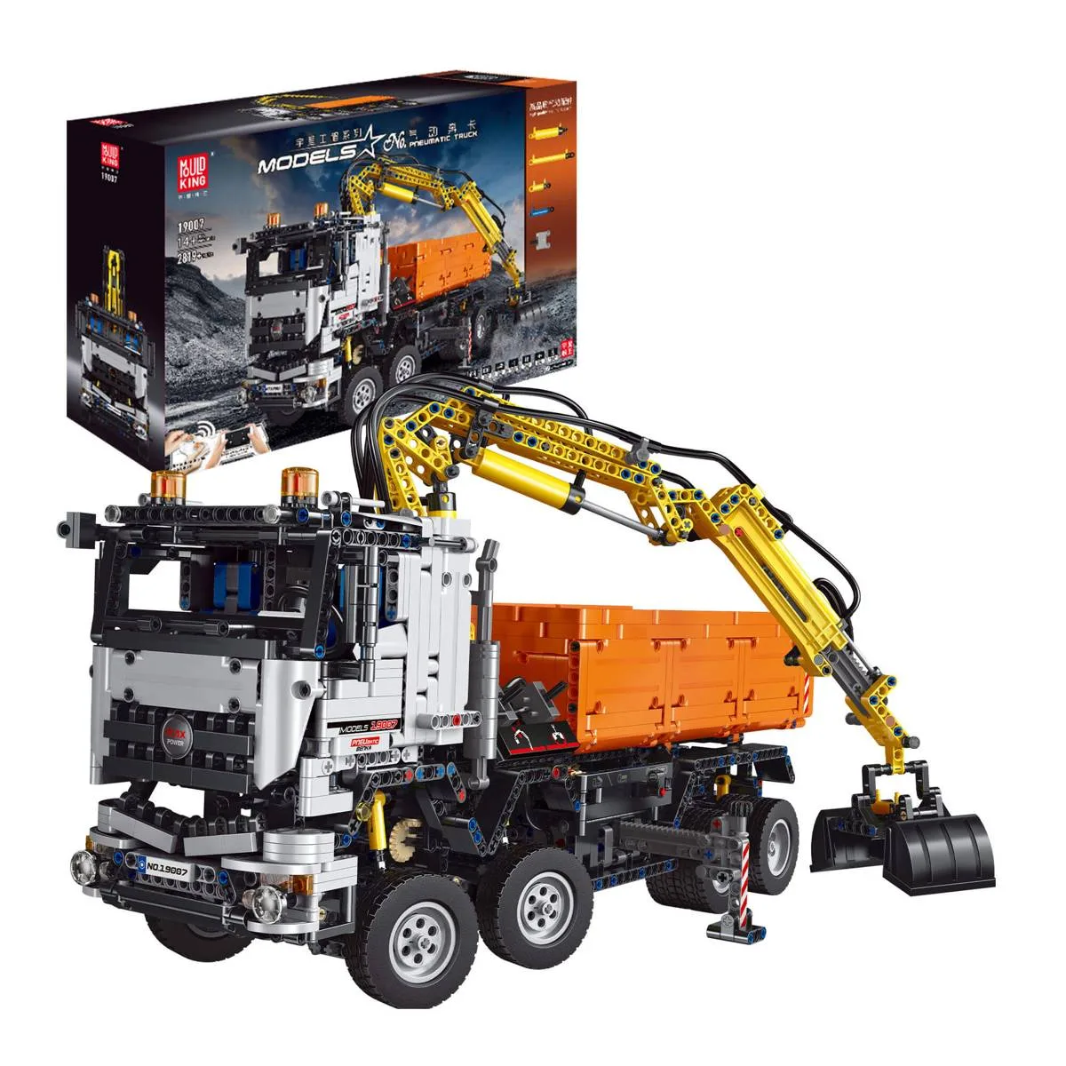 Mould King Camion pneumatique (MOU-19007) - prix | Brick Broker