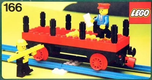 LEGO 166 Wagon plat - prix et où acheter | Brick Broker
