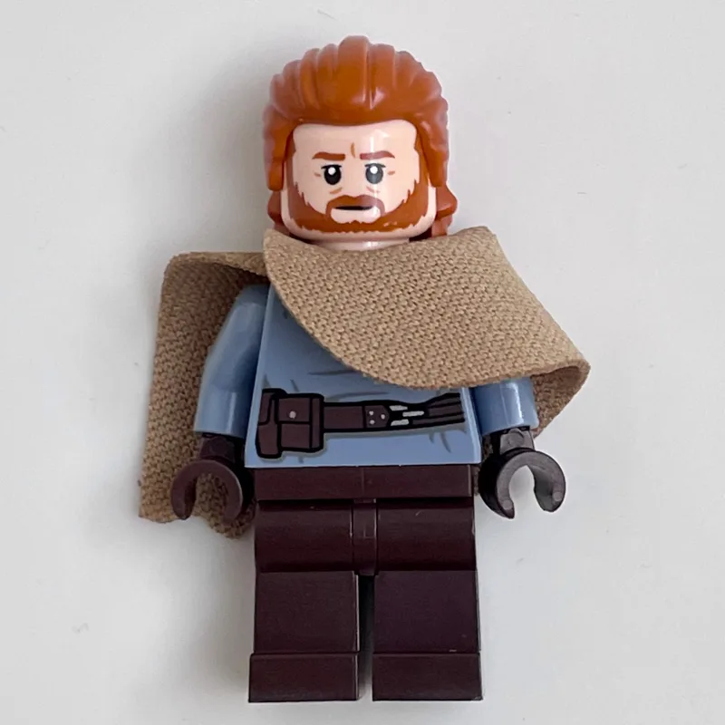 Ben Kenobi - Sand Blue Torso, Dark Brow Legs,… — minifigurine LEGO | Brick Broker