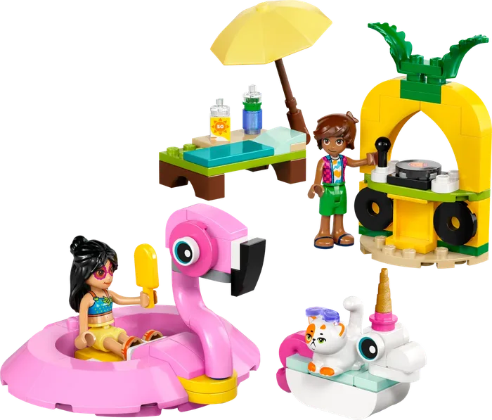 LEGO 42658 Fête à la Piscine Licorne & Flamant Rose - prix | Brick Broker