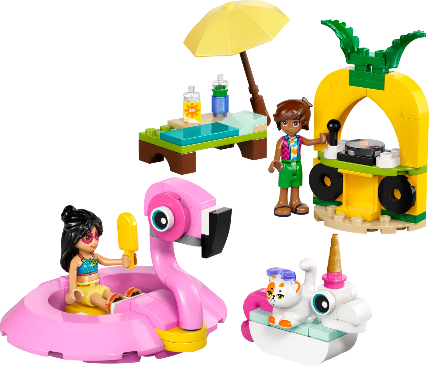 LEGO 42658 Fête à la Piscine Licorne & Flamant Rose - prix | Brick Broker