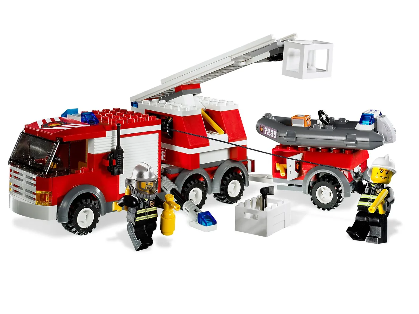 LEGO 7239 Camion de Pompiers - prix et où acheter | Brick Broker