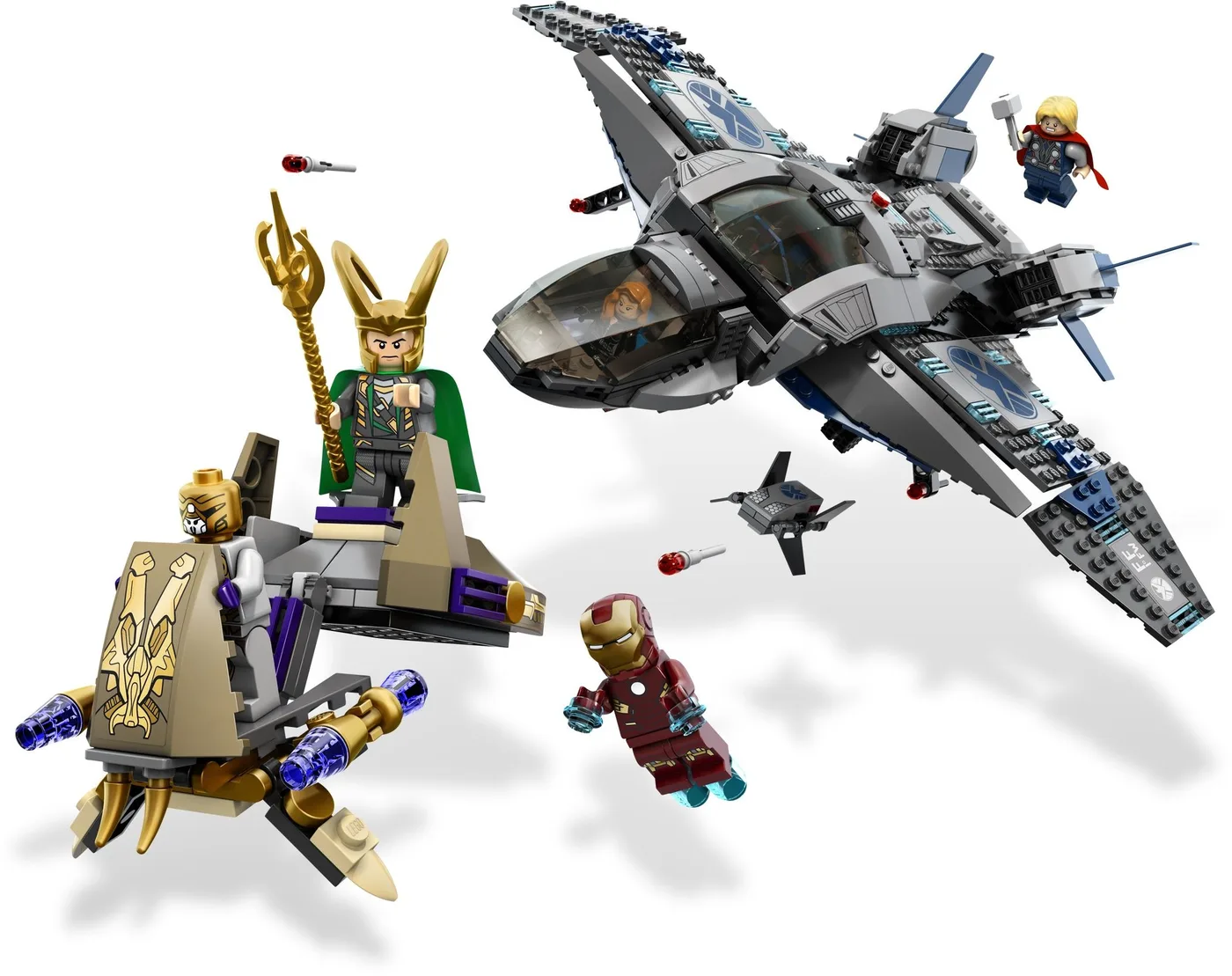 LEGO 6869 Bataille aérienne du Quinjet - prix | Brick Broker
