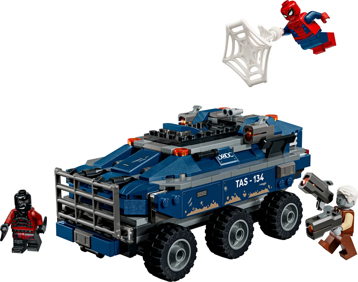 LEGO 76349 Spider-Man : Course-poursuite du transport de prison - prix | Brick Broker