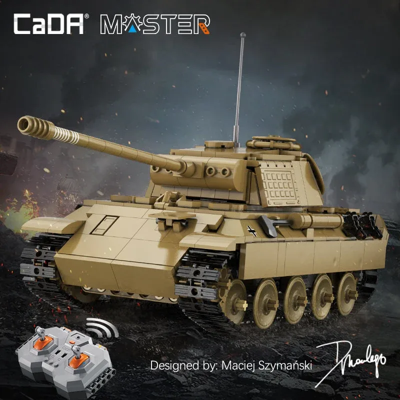 CaDA Char allemand Panther de la Seconde Guerre mondiale Master (CADA-C61073W) - prix | Brick Broker