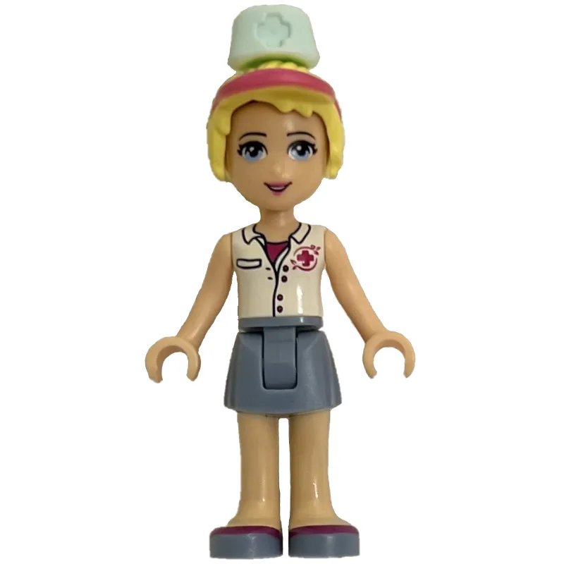 Stephanie - Lavender Blouse, Sand Green Skirt… — minifigurine LEGO | Brick Broker