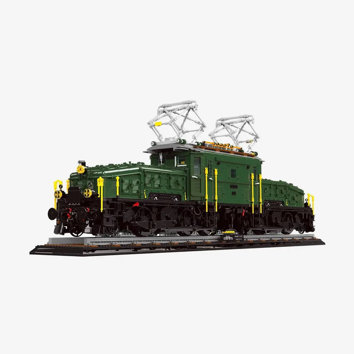 BlueBrixx Locomotive d'affichage Swiss Krokodil (BB-109751) - prix | Brick Broker