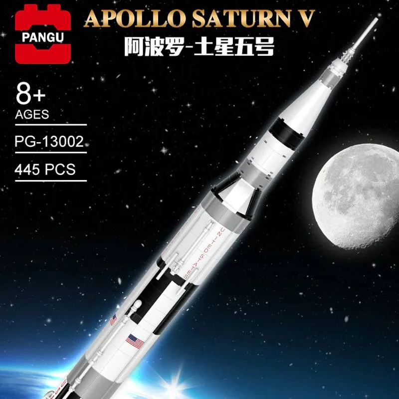 Xinyu Fusée Saturn V Apollo Pangu (PG-13002) - prix | Brick Broker