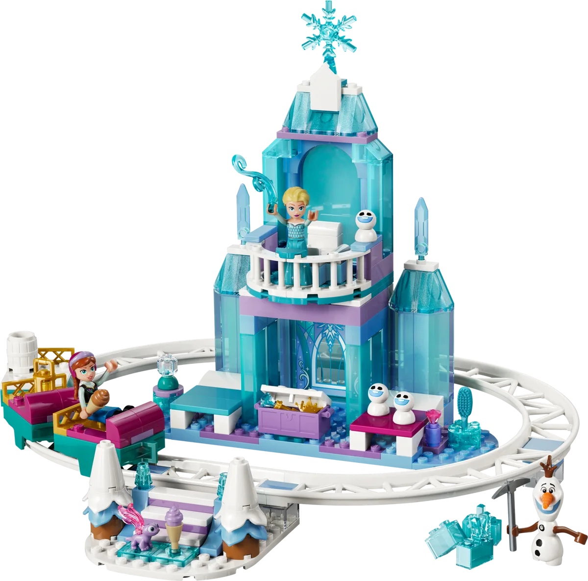 LEGO 43281 Château de glace et aventure en traîneau d'Elsa - prix | Brick Broker