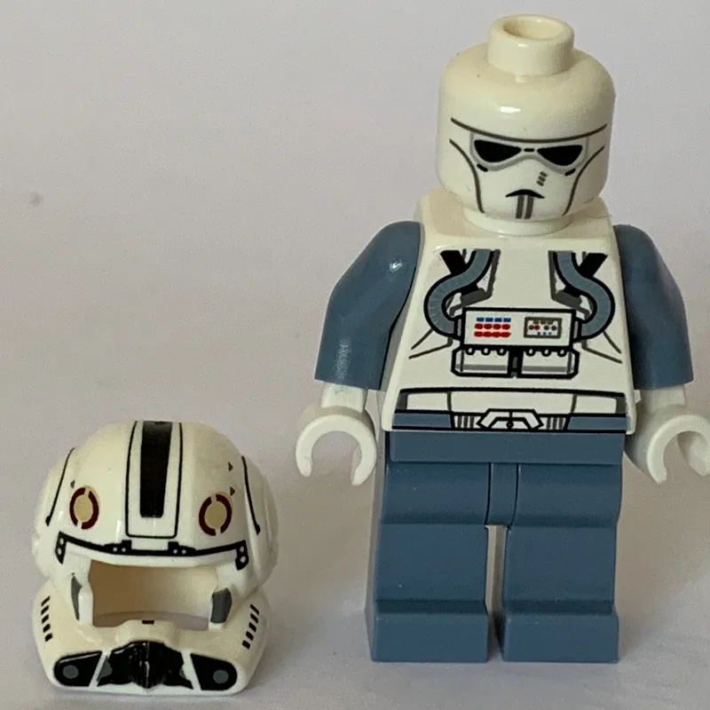 Clone Pilot, Open Helmet, White Head (Episode… — minifigurine LEGO | Brick Broker
