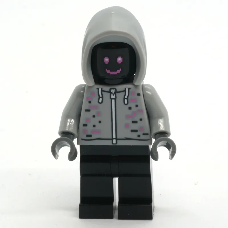Robot, Light Bluish Gray Hoodie, Black Legs — minifigurine LEGO | Brick Broker
