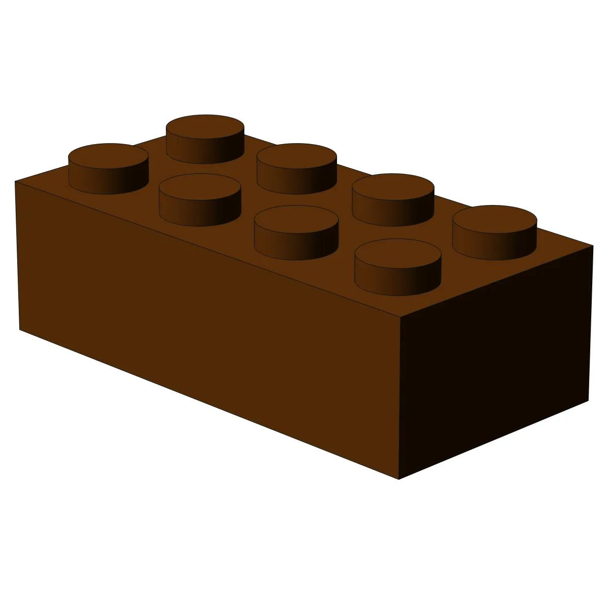 BlueBrixx Brique 2x4, Brun rougeâtre (500x) (BB-400142) - prix | Brick Broker