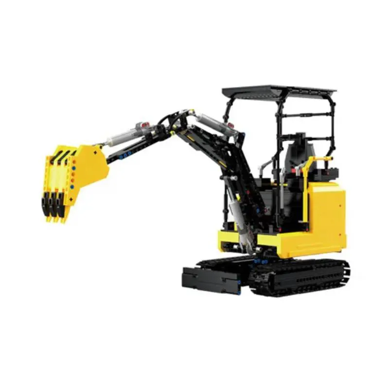 Xinyu Petit excavator Happy Build avec électronique (YC-22006) - prix | Brick Broker