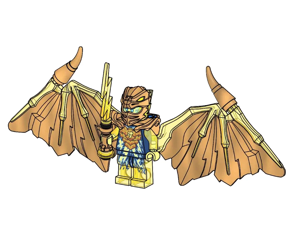 LEGO 892302 Jay Dragon d'Or - prix et où acheter | Brick Broker