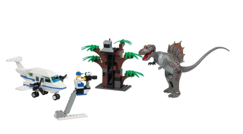 LEGO 1371 Studio d'attaque du Spinosaurus - prix | Brick Broker