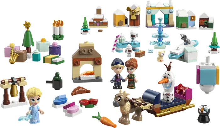 LEGO 43273 Calendrier de l'Avent Disney Frozen 2025 - prix | Brick Broker