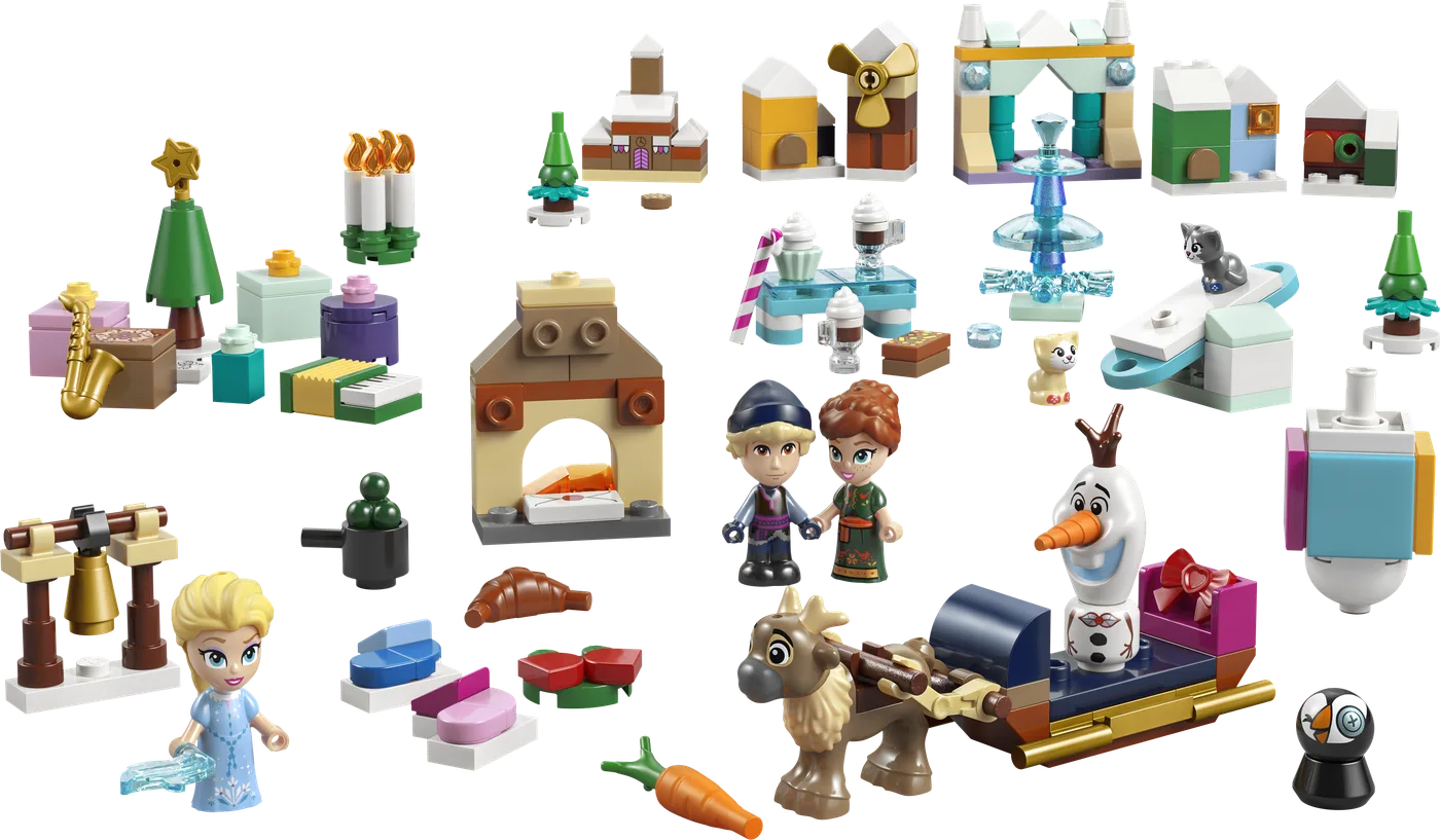 LEGO 43273 Calendrier de l'Avent Disney Frozen 2025 - prix | Brick Broker