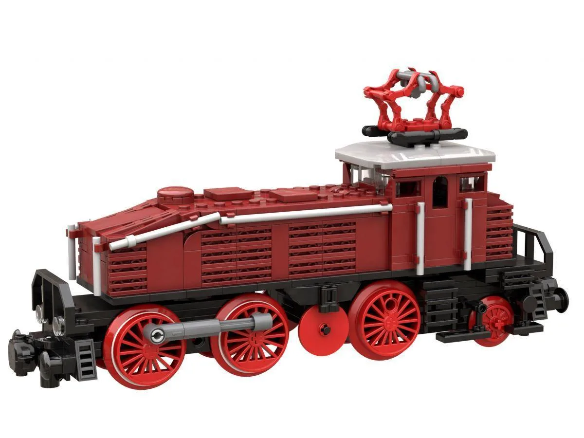 BlueBrixx Locomotive BR 160 en rouge foncé (BB-104001) - prix | Brick Broker