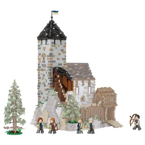 BlueBrixx Extension du Donjon du Château de Blaustein (BB-109124) - prix | Brick Broker